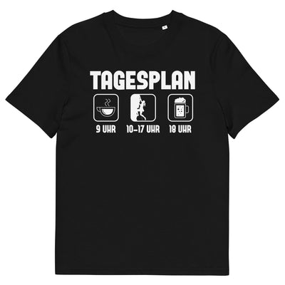 Tagesplan 1 - Herren Premium Organic T-Shirt klettern xxx yyy zzz Black