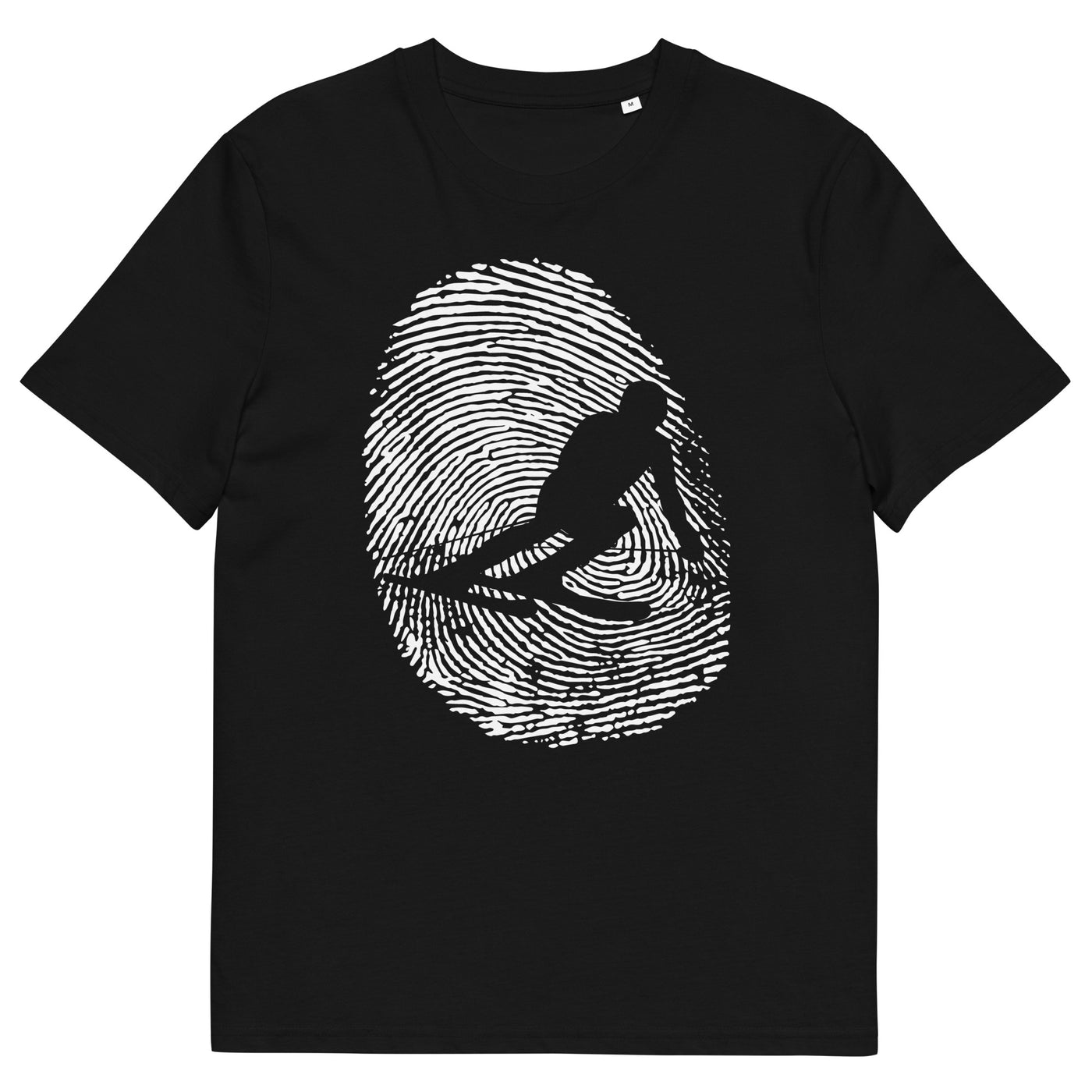 Thumb_Print_-_Skifahren_-_(SK) - Herren Premium Organic T-Shirt klettern ski xxx yyy zzz Black