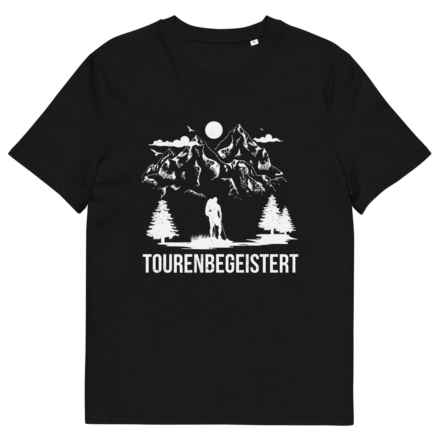 Tourenbegeisterung - Herren Premium Organic T-Shirt wandern xxx yyy zzz Black