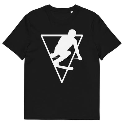 Dreieck_-_Skifahren_-_(SK)_ - Unisex Organic Cotton T-Shirt | Stanley/Stella STTU755 klettern ski xxx yyy zzz Black