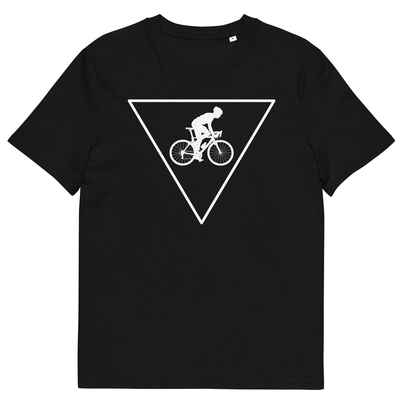 Dreieck und Radfahren - (F) - Herren Premium Organic T-Shirt fahrrad xxx yyy zzz Black