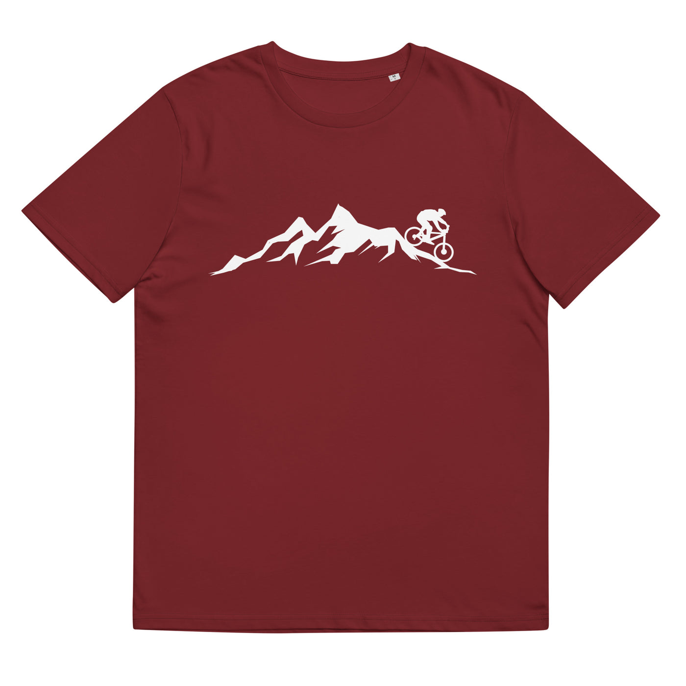 Mountain - Mountainbike - Herren Premium Organic T-Shirt mountainbike Weinrot