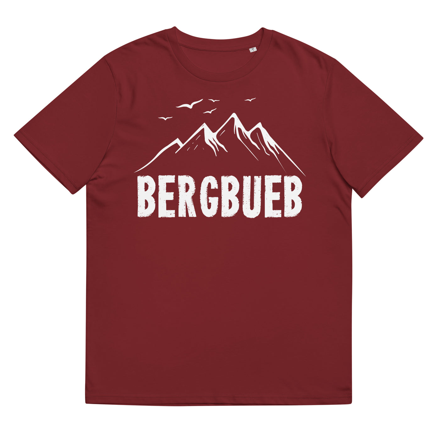 Bergbueb - Herren Premium Organic T-Shirt berge Weinrot