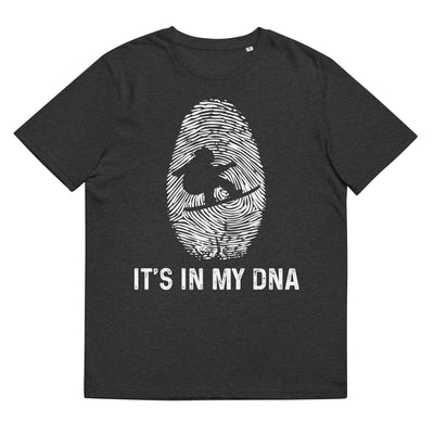 It's In My DNA - Herren Premium Organic T-Shirt snowboarden xxx yyy zzz Dark Heather Grey