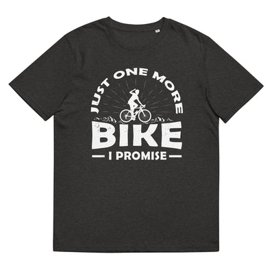 Just one more bike, i promise - Herren Premium Organic T-Shirt fahrrad xxx yyy zzz Dark Heather Grey
