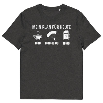 Mein Plan Für Heute 1 - Herren Premium Organic T-Shirt berge xxx yyy zzz Dark Heather Grey