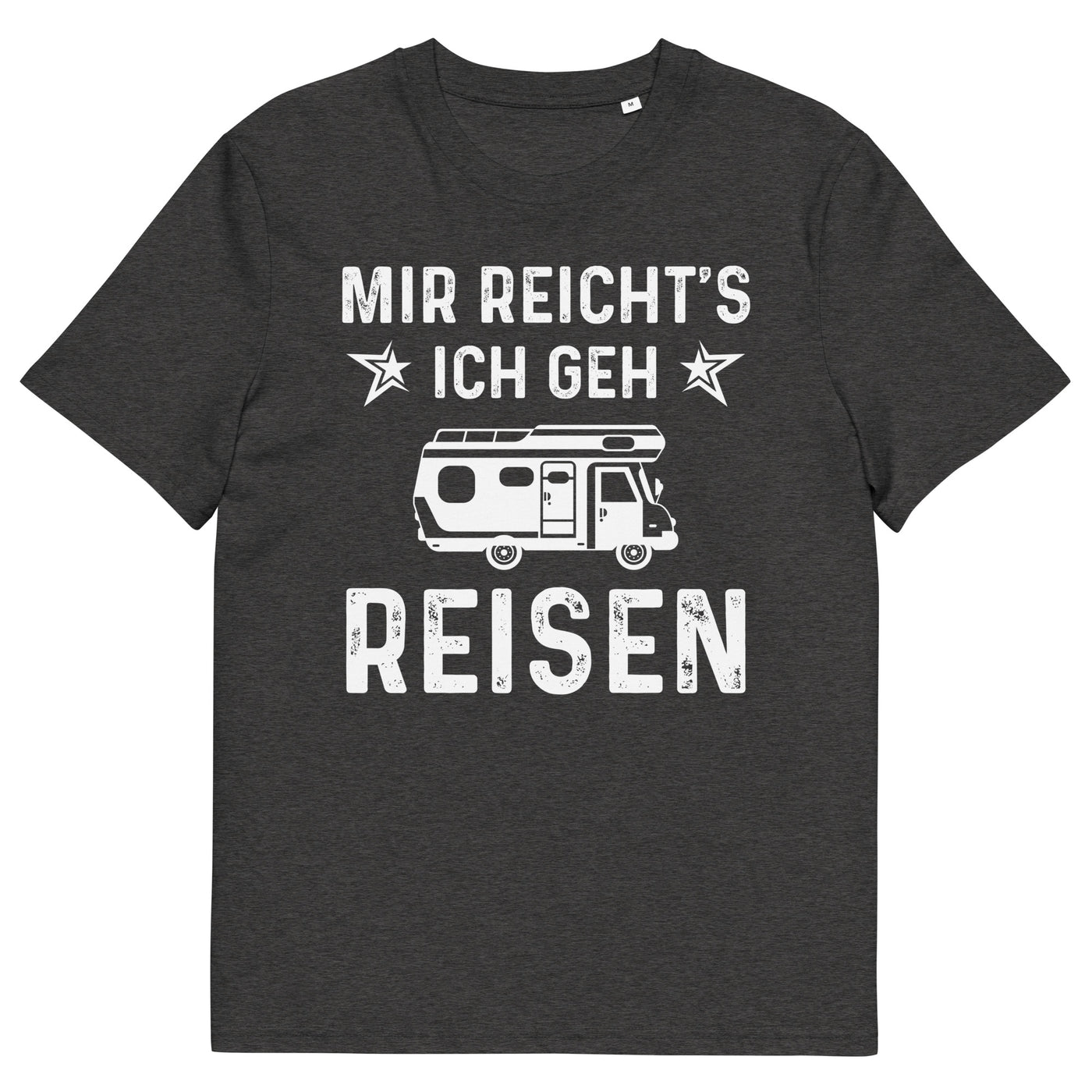 Mir Reicht's Ich Gen Reisen - Herren Premium Organic T-Shirt camping xxx yyy zzz Dark Heather Grey