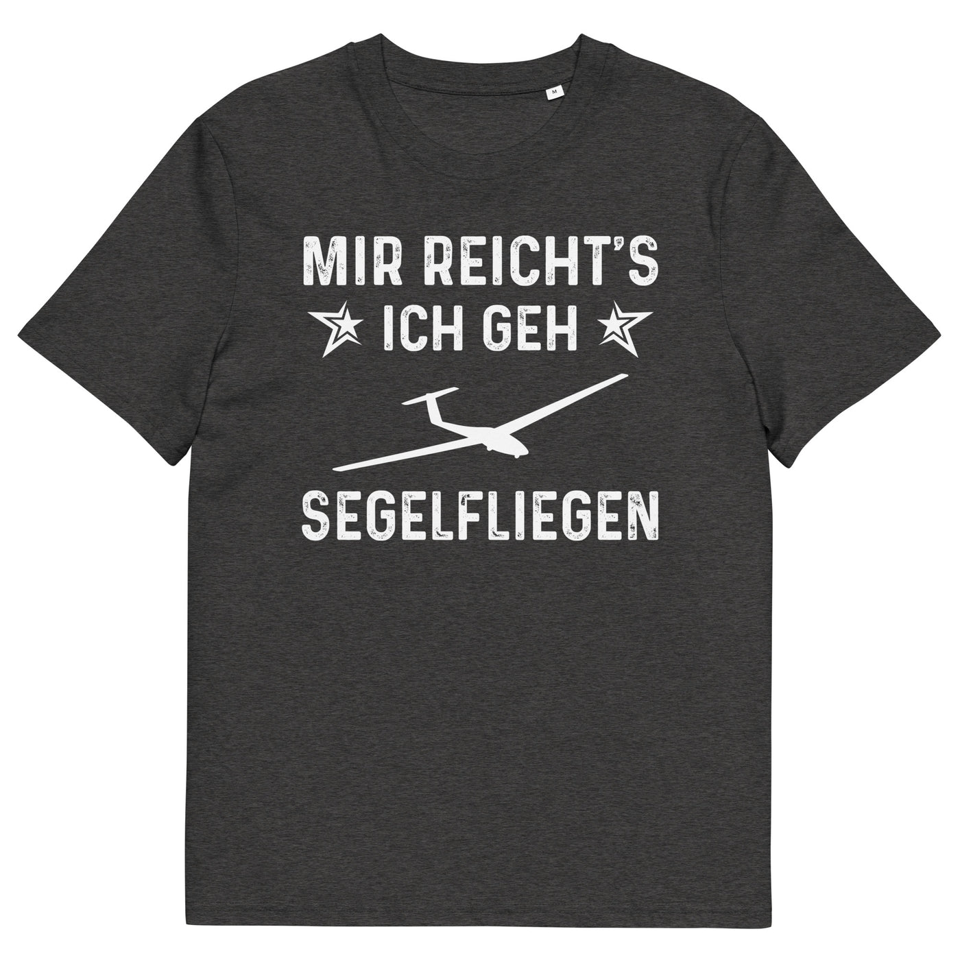 Mir Reicht's Ich Gen Segelfliegen - Herren Premium Organic T-Shirt berge xxx yyy zzz Dark Heather Grey