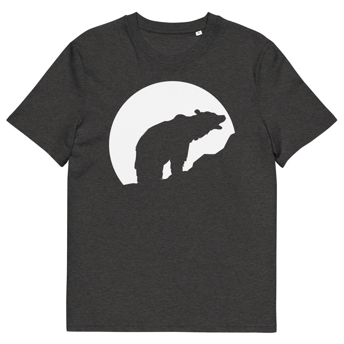 Moon - Bear - Herren Premium Organic T-Shirt camping xxx yyy zzz Dark Heather Grey
