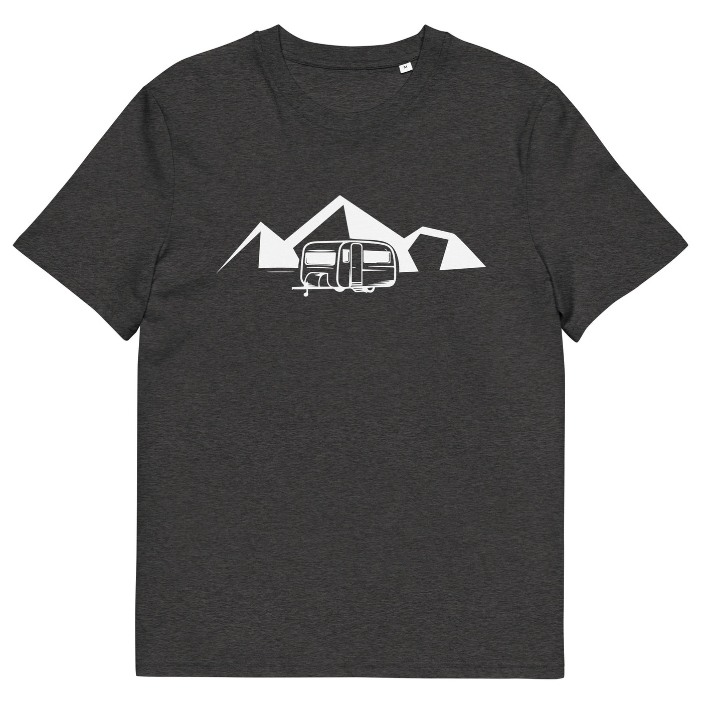 Berge - Camping Caravan - Herren Premium Organic T-Shirt camping xxx yyy zzz Dark Heather Grey