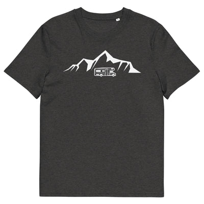 Berge - Camping Van - Herren Premium Organic T-Shirt camping xxx yyy zzz Dark Heather Grey