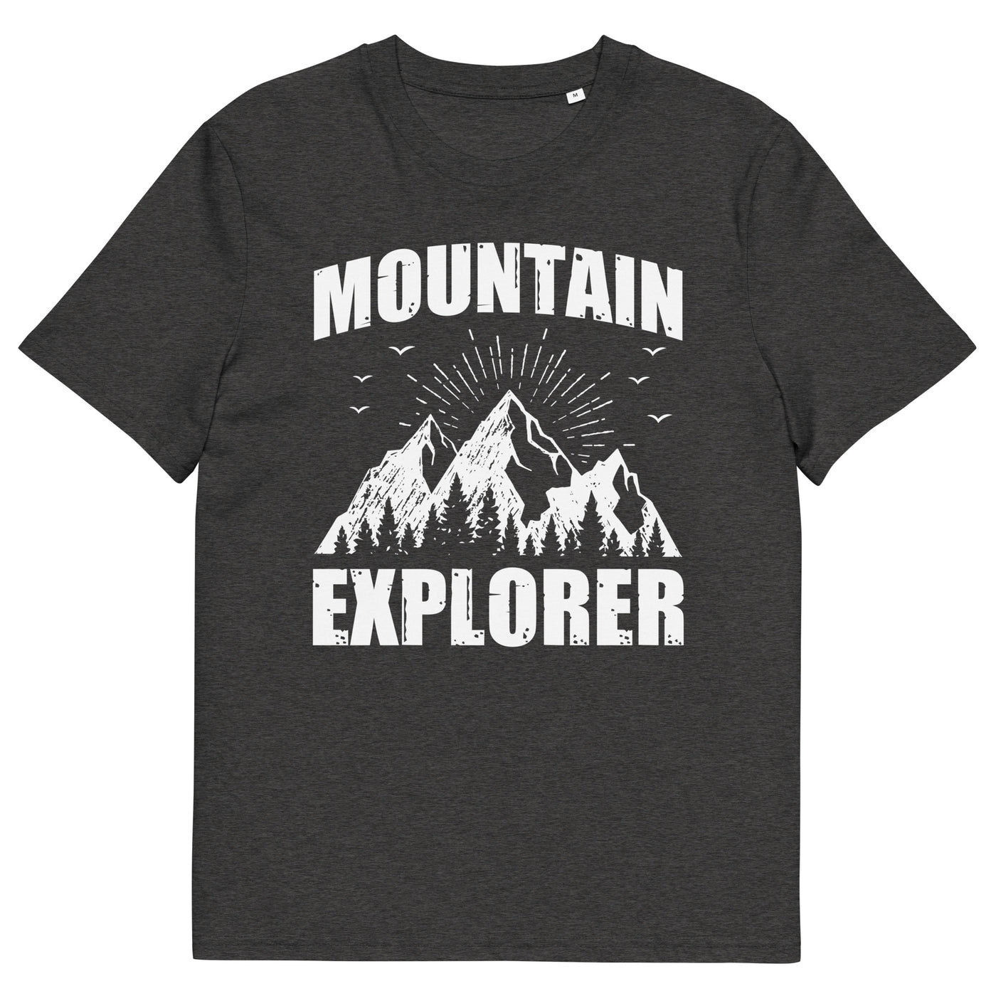 Berge Explorer - Herren Premium Organic T-Shirt berge xxx yyy zzz Dark Heather Grey