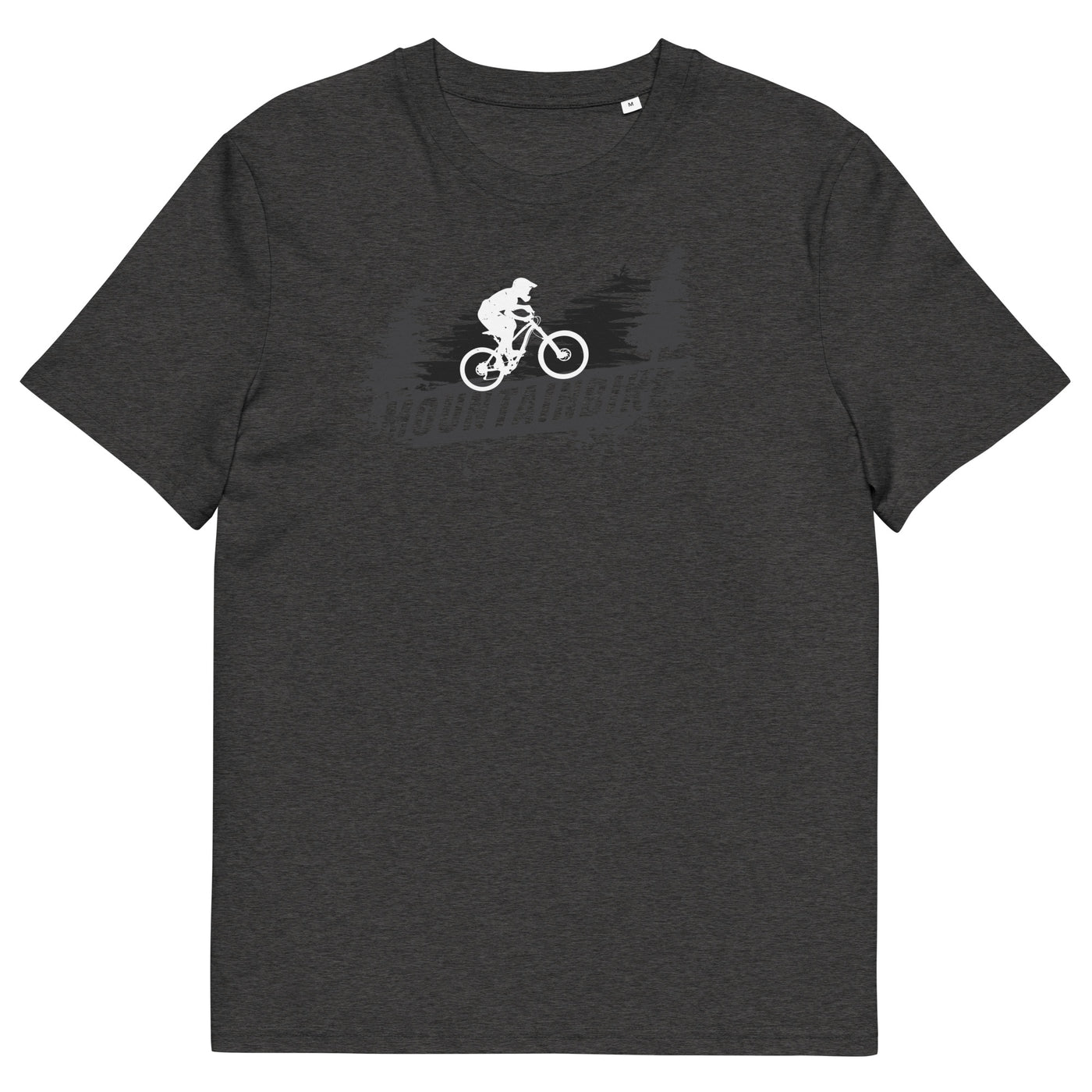 Mountainbike - (M) - Herren Premium Organic T-Shirt xxx yyy zzz Dark Heather Grey