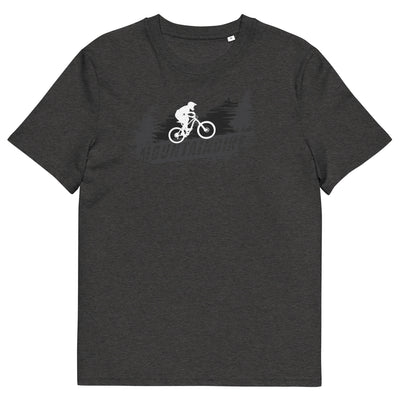 Mountainbike - (M) - Herren Premium Organic T-Shirt xxx yyy zzz Dark Heather Grey