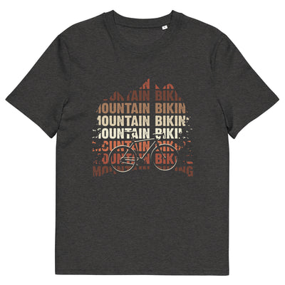 Mountainbiking - (M) - Herren Premium Organic T-Shirt xxx yyy zzz Dark Heather Grey