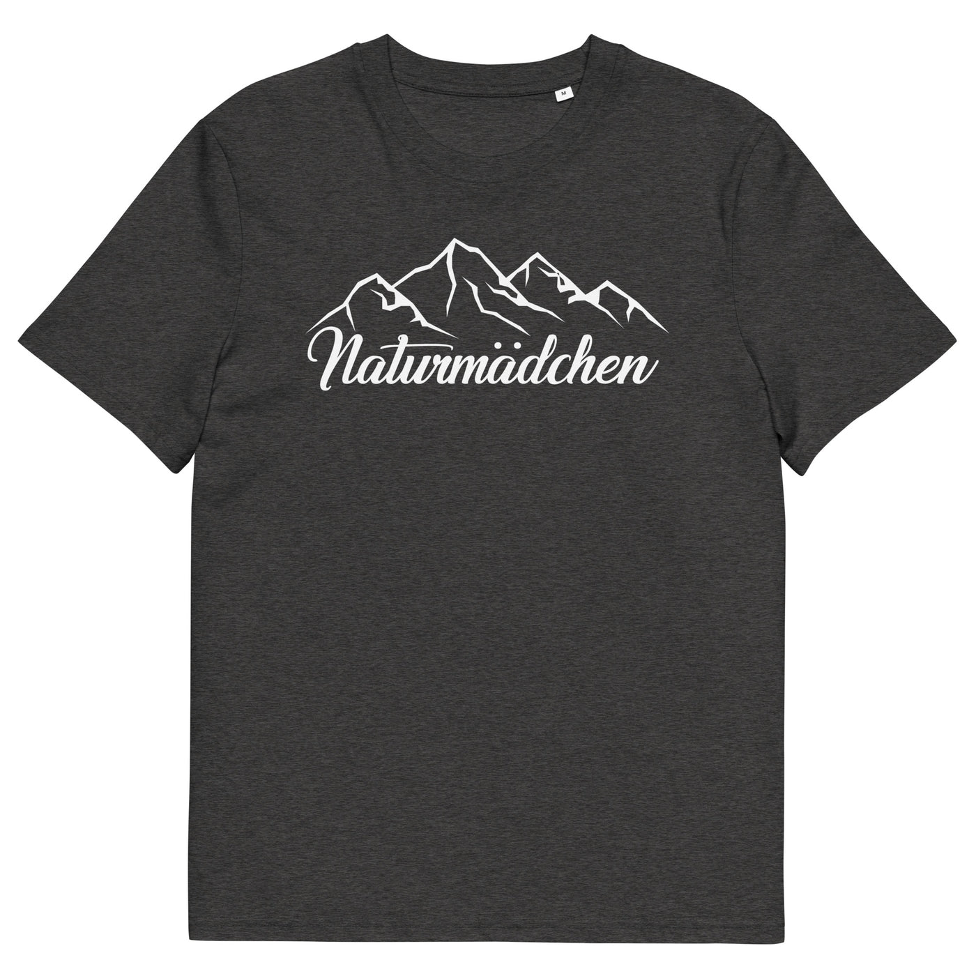 Naturmadchen - Herren Premium Organic T-Shirt berge xxx yyy zzz Dark Heather Grey