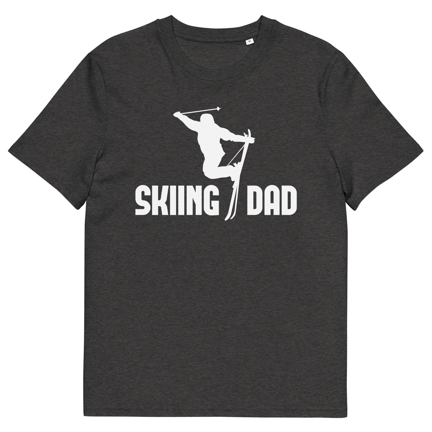 Skifahren Dad - Herren Premium Organic T-Shirt klettern ski xxx yyy zzz Dark Heather Grey