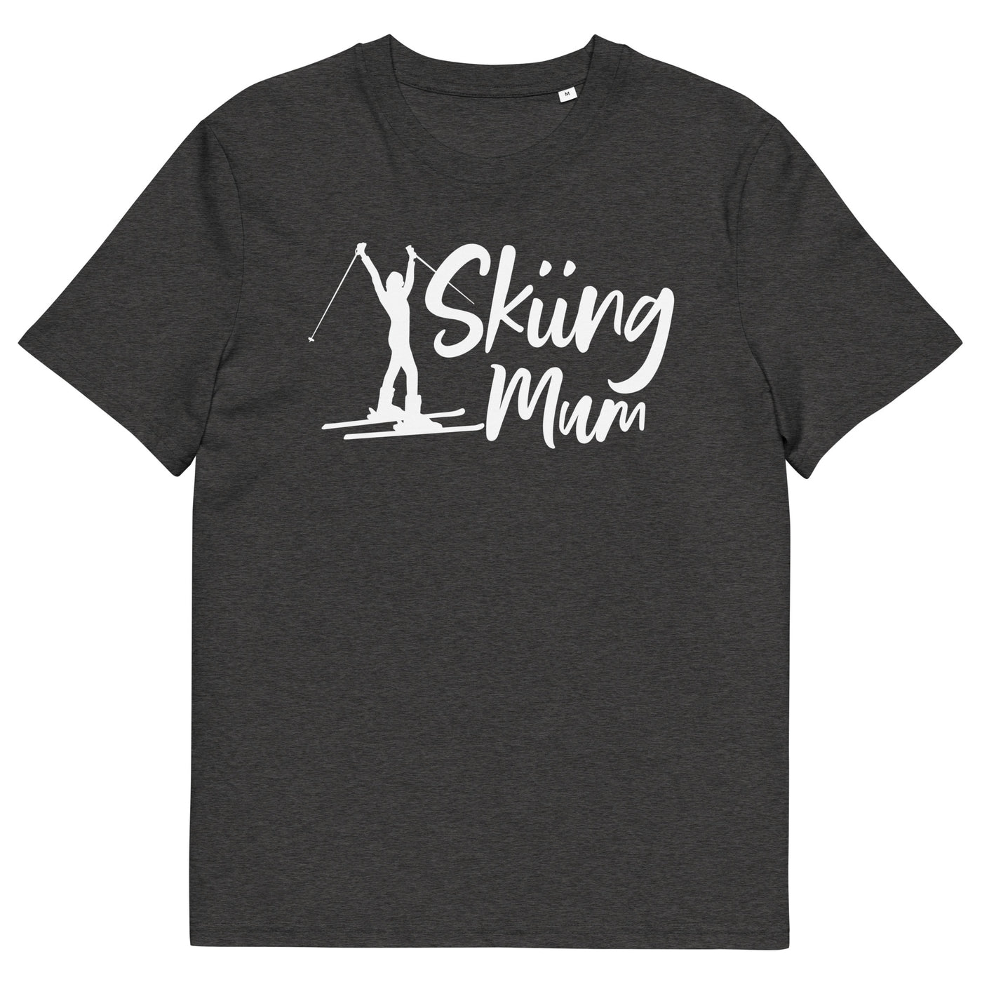 Skifahren Mum - Herren Premium Organic T-Shirt klettern ski xxx yyy zzz Dark Heather Grey