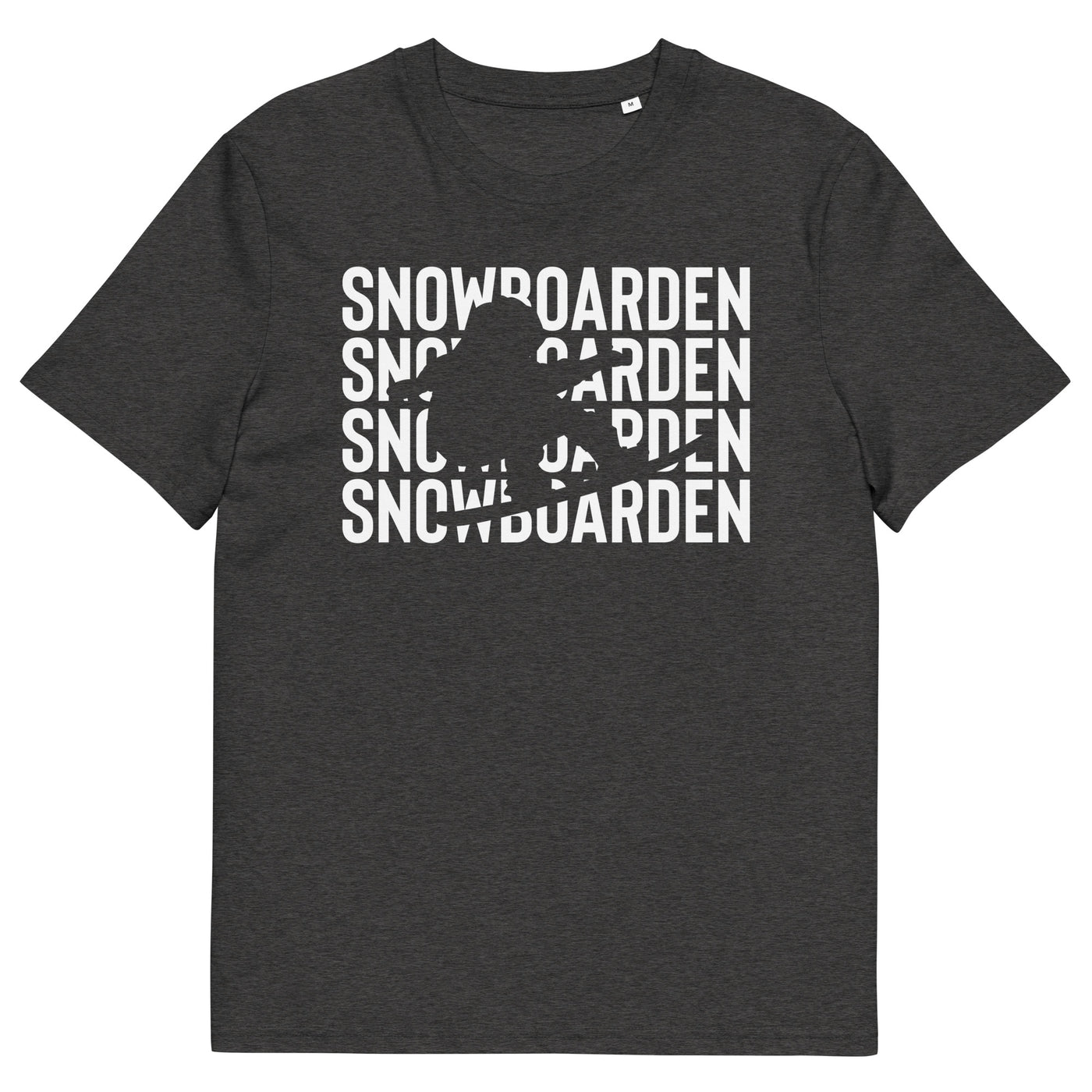 Snowboarden - Herren Premium Organic T-Shirt snowboarden xxx yyy zzz Dark Heather Grey