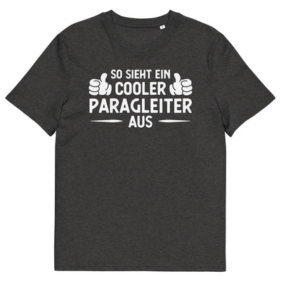 So Sieht Ein Cooler Paragleiter Aus - Herren Premium Organic T-Shirt berge xxx yyy zzz Dark Heather Grey