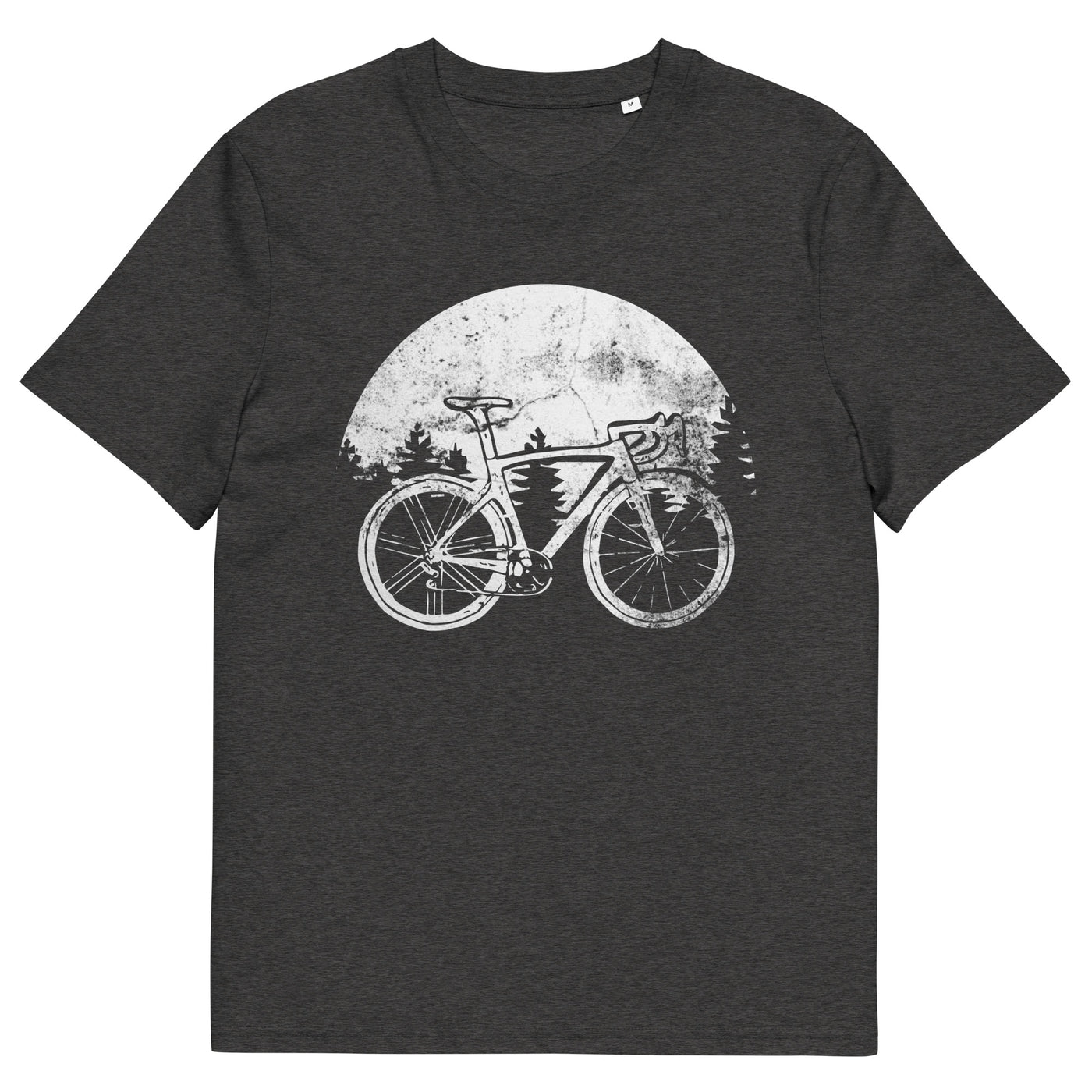 Sonne - Radfahren - - Herren Premium Organic T-Shirt fahrrad xxx yyy zzz Dark Heather Grey