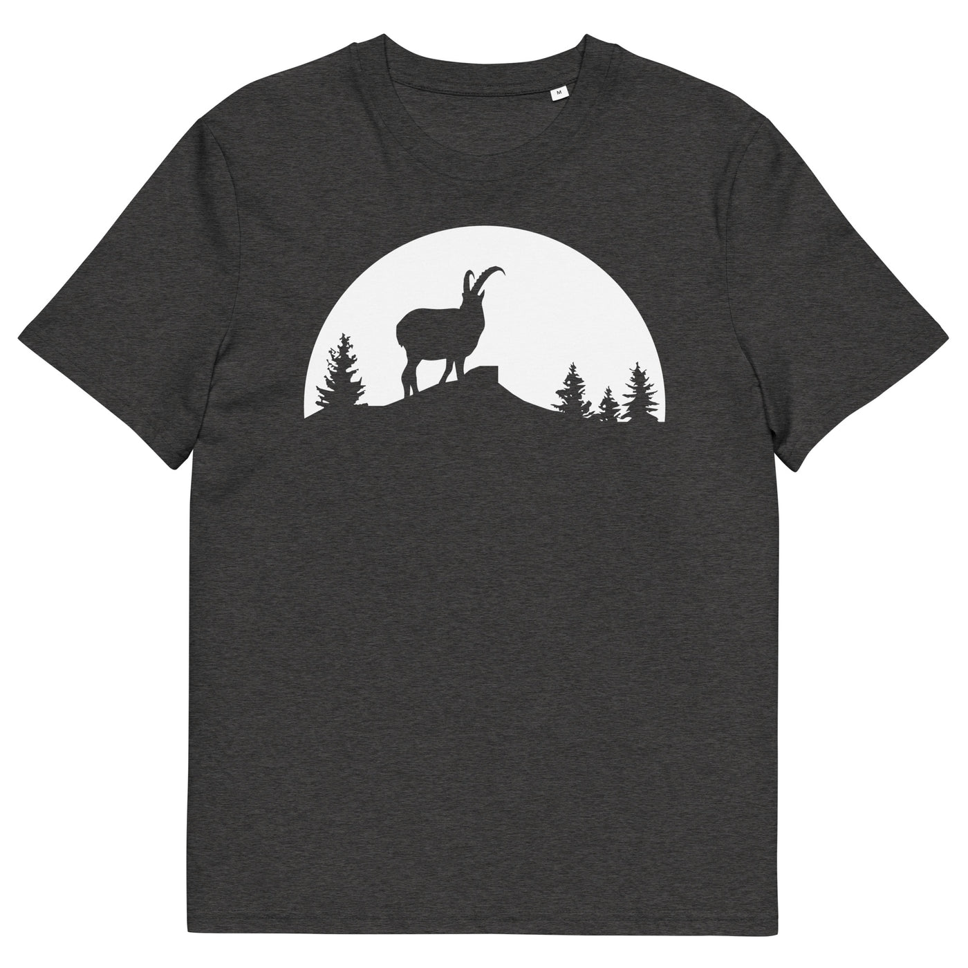Sonne_-_Goat_-_(B) - Unisex Organic Cotton T-Shirt | Stanley/Stella STTU755 xxx yyy zzz Dark Heather Grey