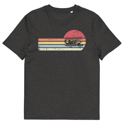 Sonne und Retro Linies - Camping Van - Herren Premium Organic T-Shirt camping xxx yyy zzz Dark Heather Grey