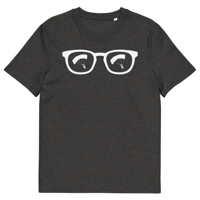 Sonnenbrille und Paragleiten - Herren Premium Organic T-Shirt berge xxx yyy zzz Dark Heather Grey