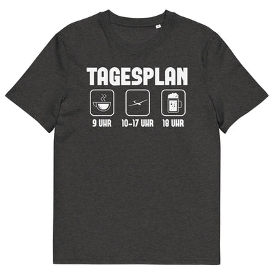 Tagesplan - Herren Premium Organic T-Shirt berge xxx yyy zzz Dark Heather Grey