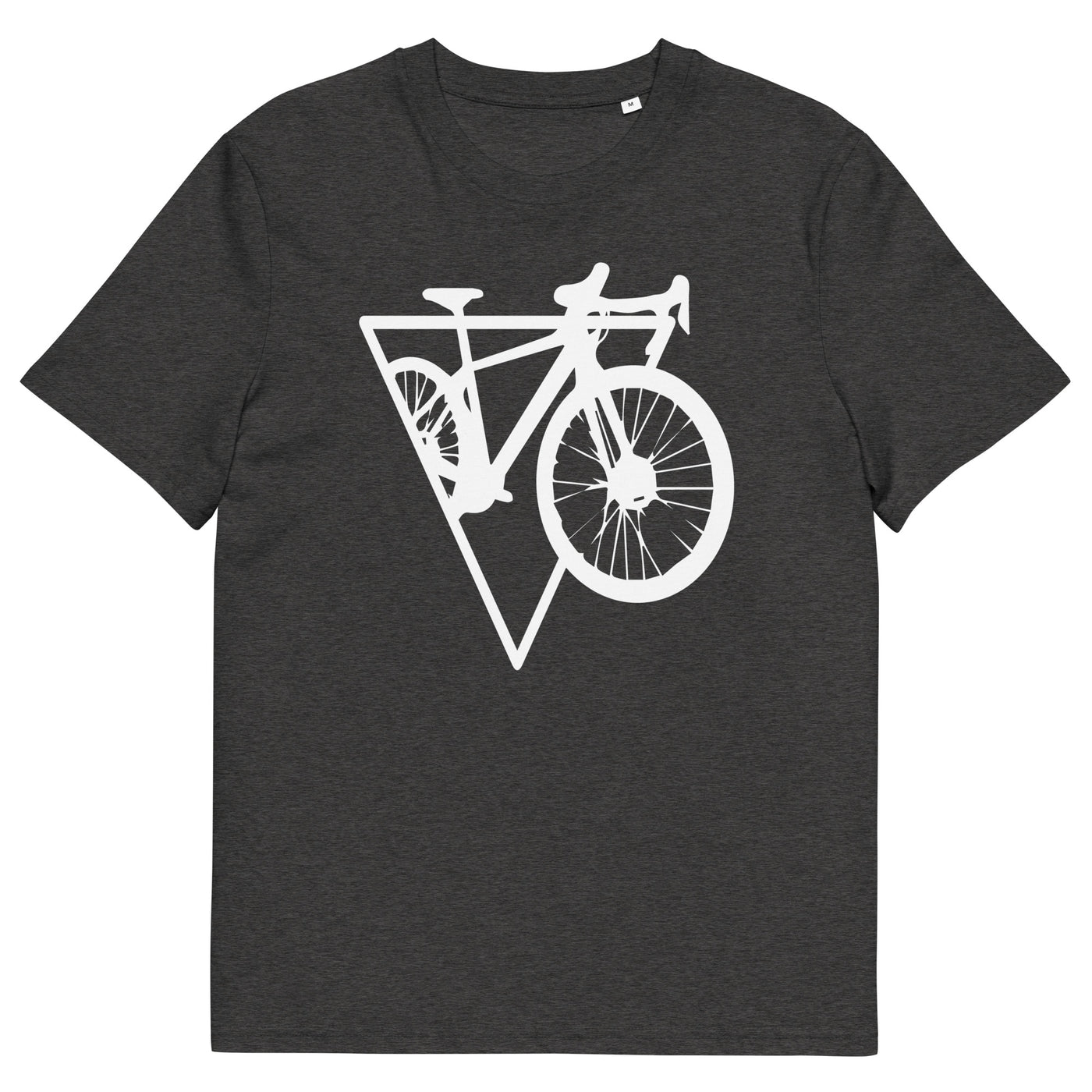 Dreieck - Radfahren - Herren Premium Organic T-Shirt fahrrad xxx yyy zzz Dark Heather Grey