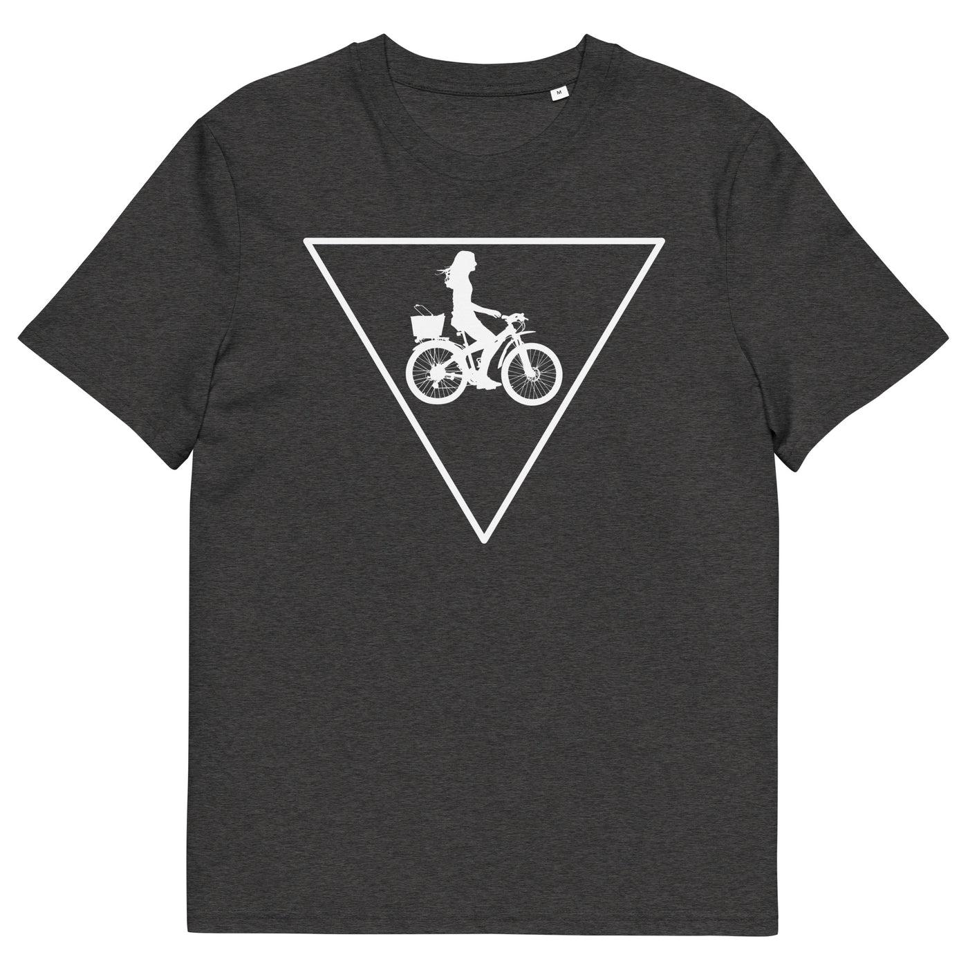 Dreieck und Radfahren - - Herren Premium Organic T-Shirt fahrrad xxx yyy zzz Dark Heather Grey