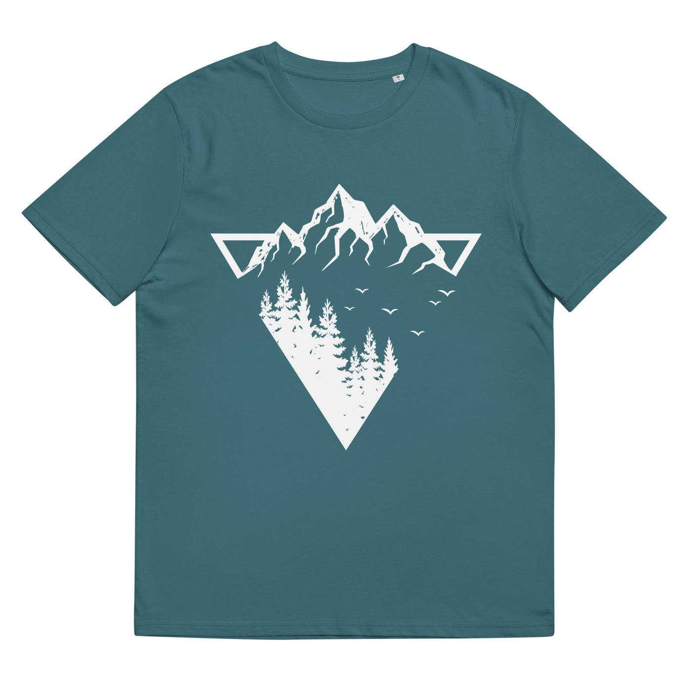Berge - Geometrisch - Herren Premium Organic T-Shirt berge camping wandern Stargazer