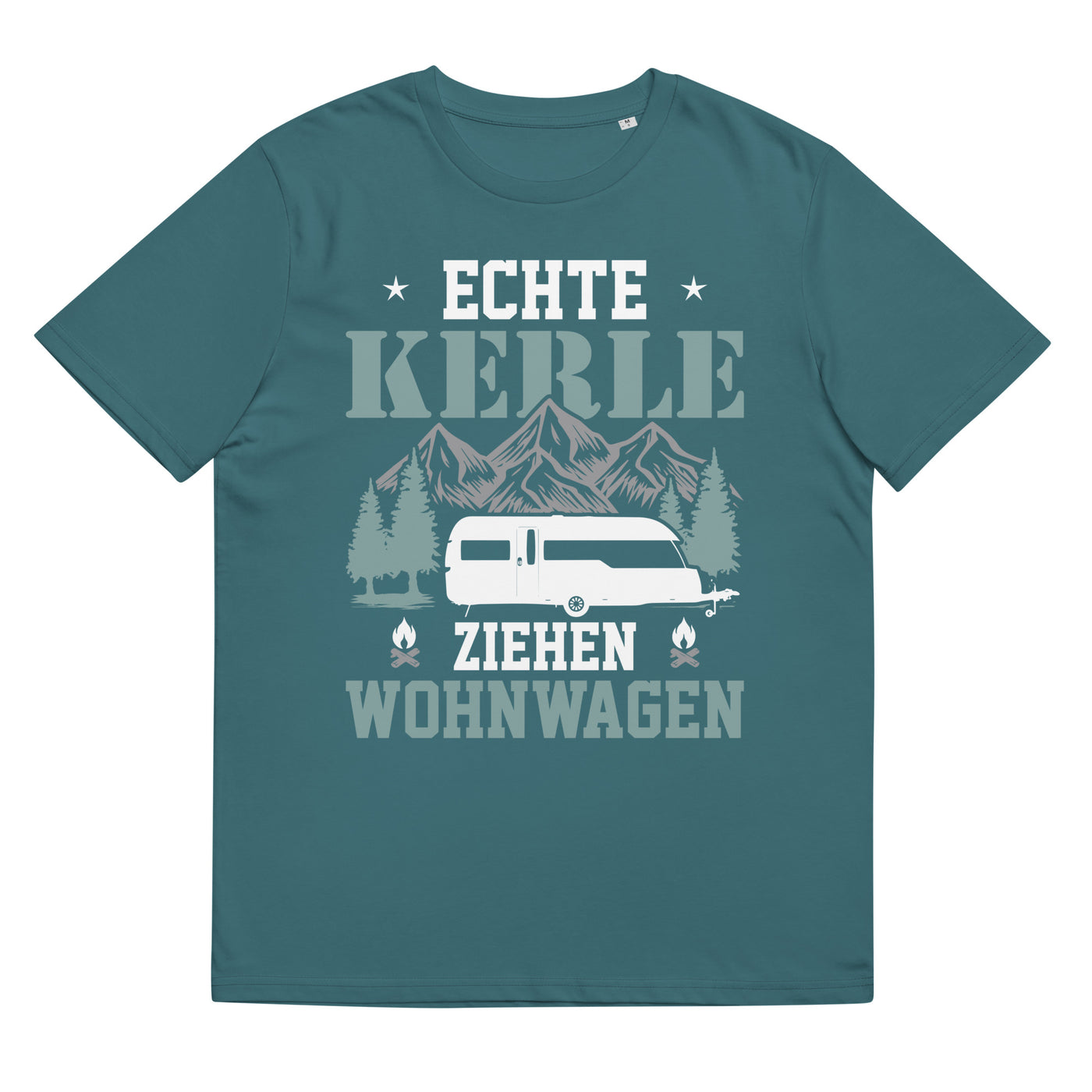 Echte Kerle Ziehen Wohnwagen - Herren Premium Organic T-Shirt camping Stargazer