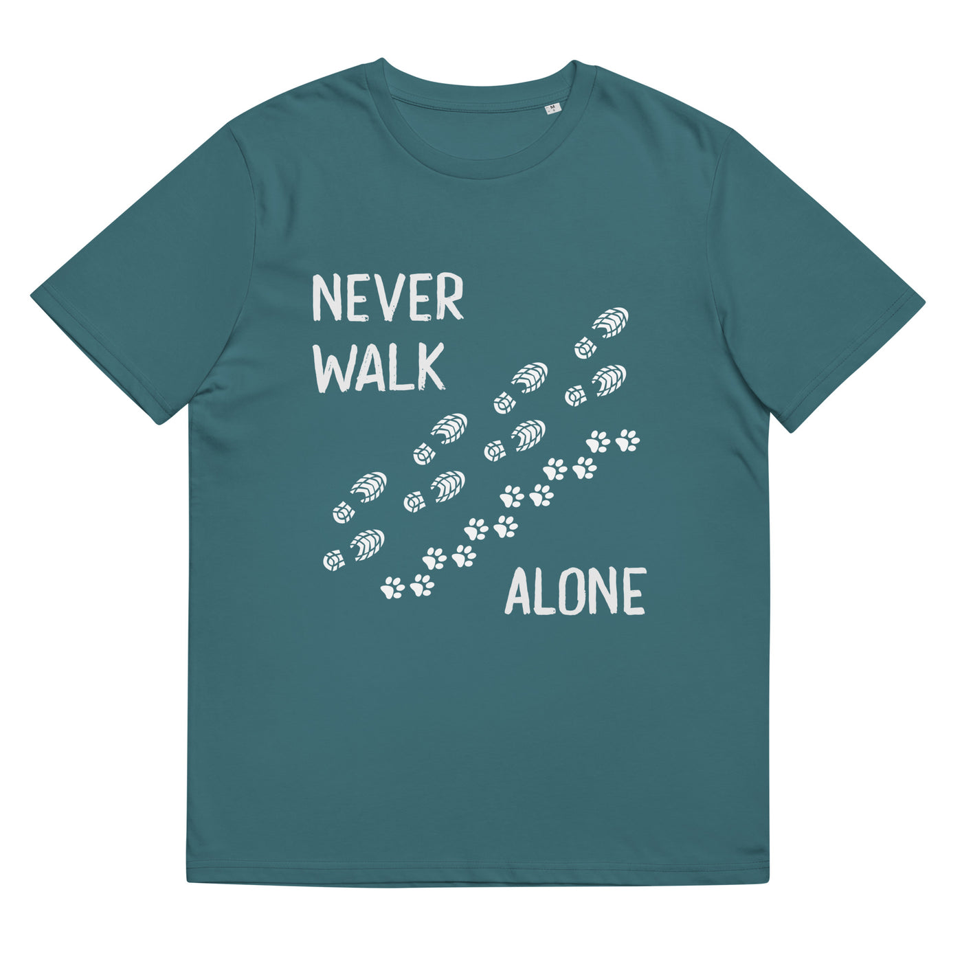 Never Walk Alone - Herren Premium Organic T-Shirt wandern Stargazer