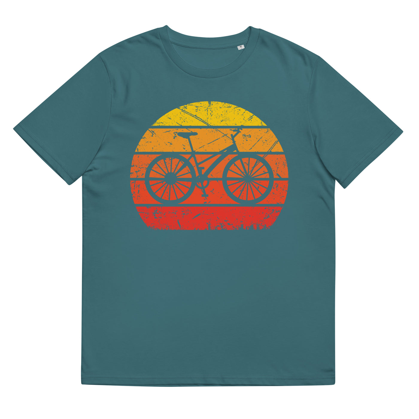 Vintage Sun And Cycling - Herren Premium Organic T-Shirt fahrrad Stargazer