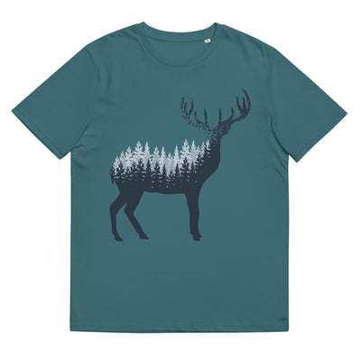 Hirsch Abstrakt - Herren Premium Organic T-Shirt camping Stargazer