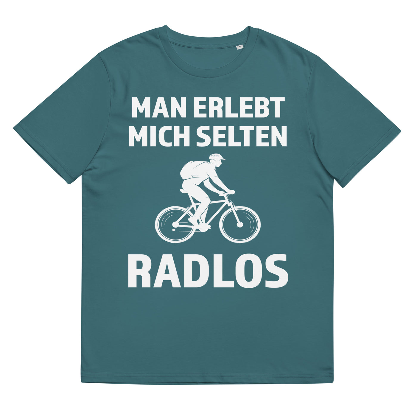 Man Erlebt Mich Selten Radlos - Herren Premium Organic T-Shirt fahrrad mountainbike Stargazer