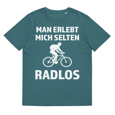 Man Erlebt Mich Selten Radlos - Herren Premium Organic T-Shirt fahrrad mountainbike Stargazer