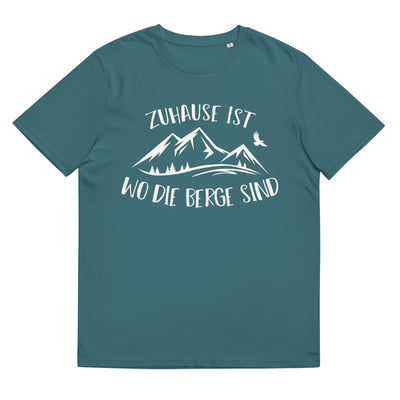 Zuhause Ist Wo Die Berge Sind - Herren Premium Organic T-Shirt berge Stargazer