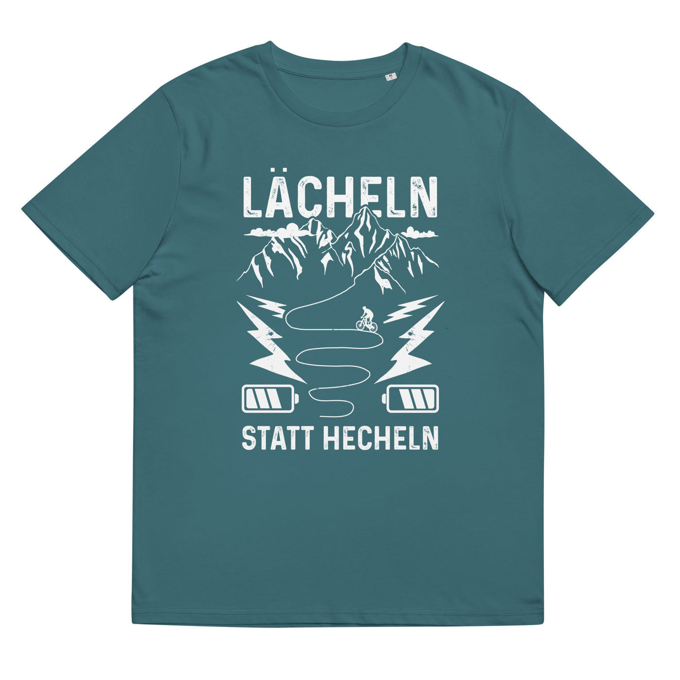 Lächeln Statt Hecheln - Herren Premium Organic T-Shirt e-bike Stargazer