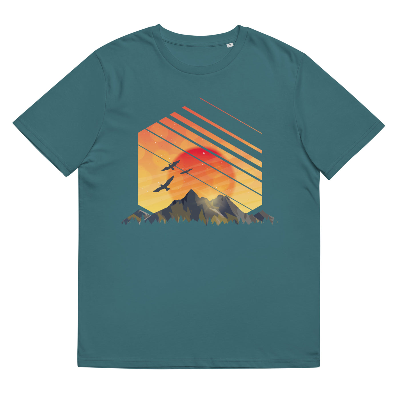 Sonnenaufgang Alpen - Herren Premium Organic T-Shirt berge Stargazer