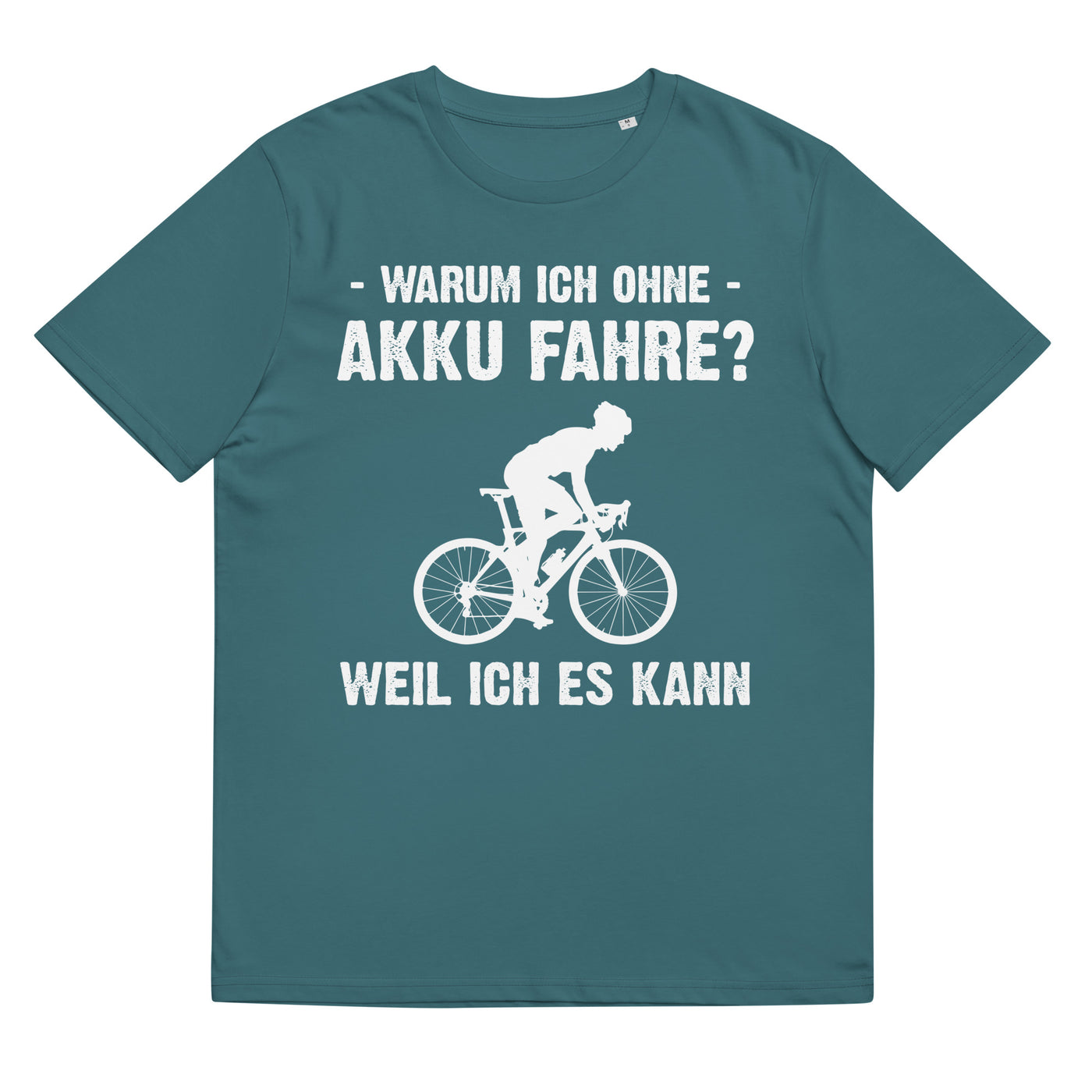 Warum Ich Ohne Akku Fahre Weil Ich Es Kann 2 - Herren Premium Organic T-Shirt fahrrad Stargazer