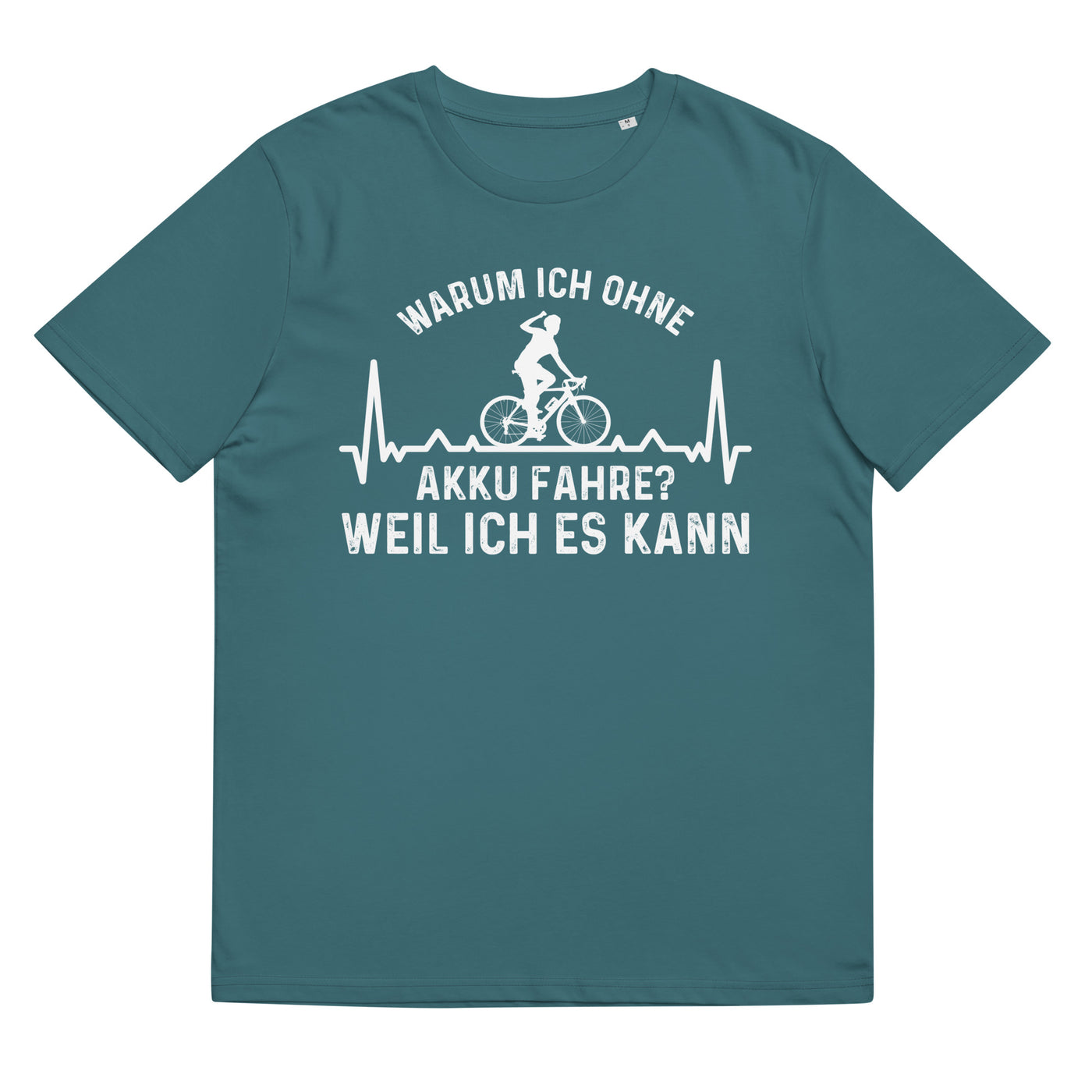 Warum Ich Ohne Akku Fahre Weil Ich Es Kann 3 - Herren Premium Organic T-Shirt e-bike Stargazer
