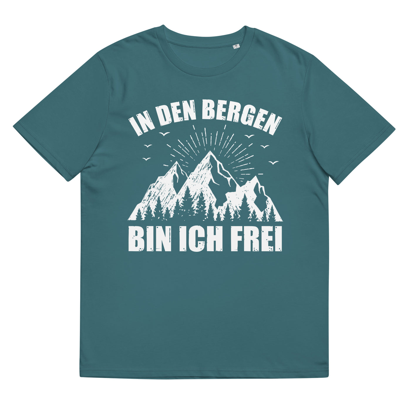 In Den Bergen Bin Ich Frei - Herren Premium Organic T-Shirt berge xxx yyy zzz Stargazer