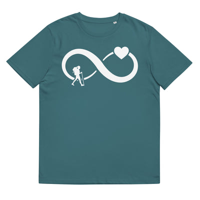Infinity Heart and Hiking 1 - Herren Premium Organic T-Shirt wandern xxx yyy zzz Stargazer