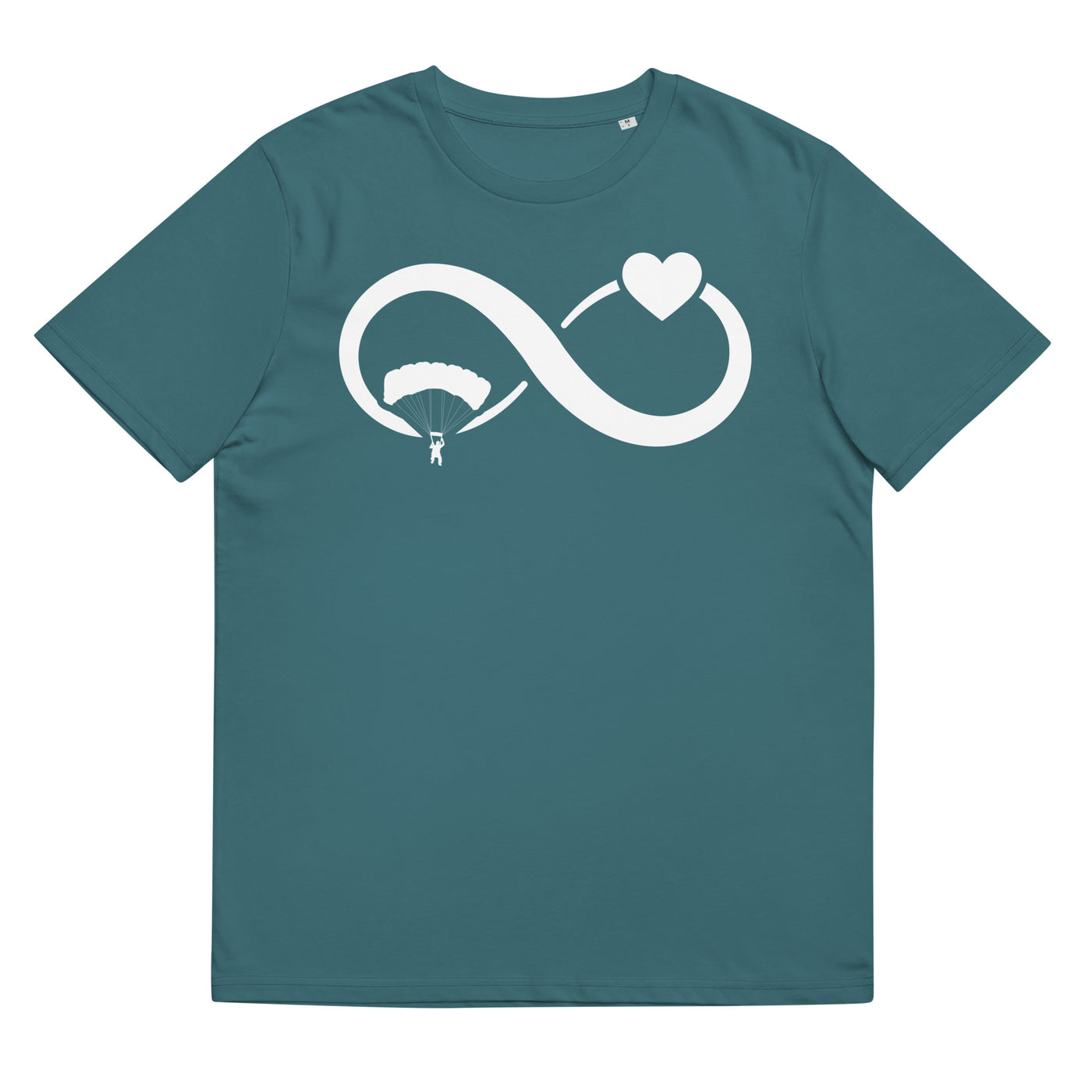 Infinity Heart and Paragliding - Herren Premium Organic T-Shirt berge xxx yyy zzz Stargazer