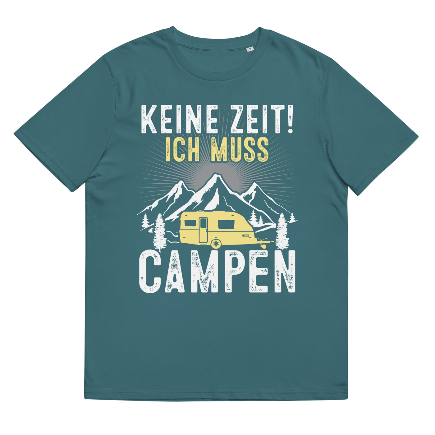 Keine Zeit ich muss Campen - Herren Premium Organic T-Shirt camping xxx yyy zzz Stargazer