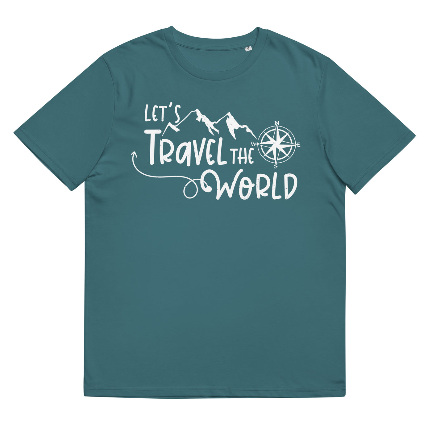Lets travel the world - Herren Premium Organic T-Shirt camping wandern xxx yyy zzz Stargazer