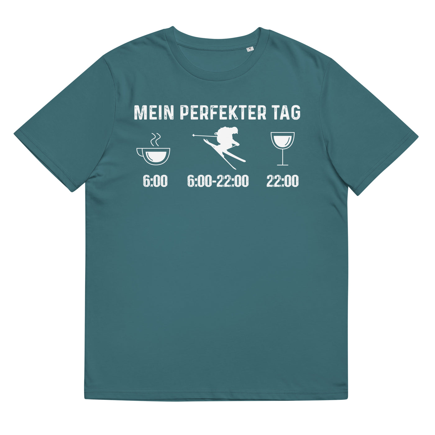 Mein Perfekter Tag - Herren Premium Organic T-Shirt klettern ski xxx yyy zzz Stargazer