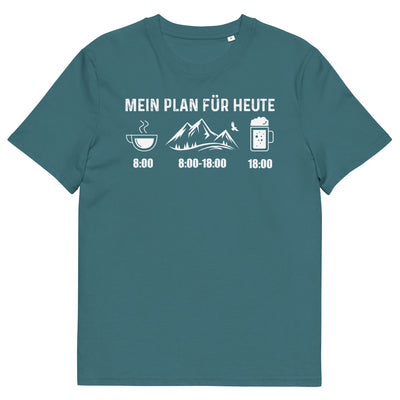Mein Plan Für Heute - Herren Premium Organic T-Shirt berge xxx yyy zzz Stargazer